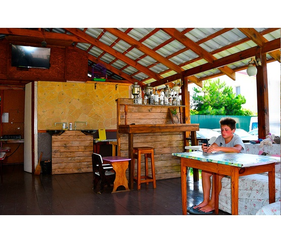 Павильон с кухней и залом