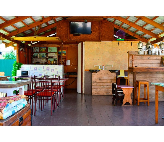 Павильон с кухней и залом